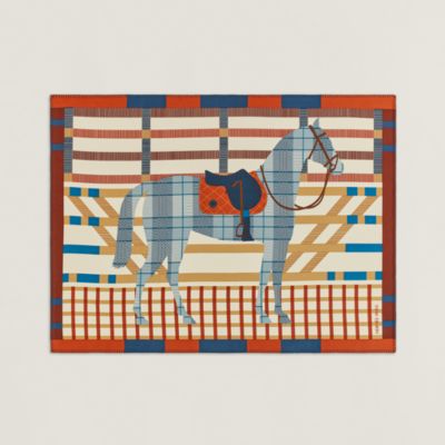 Cheval au Box blanket | Hermès USA